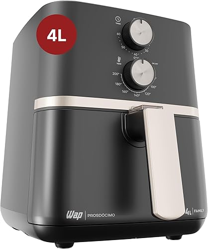 WAP Fritadeira Elétrica Air Fryer FAMILY 4 Litros