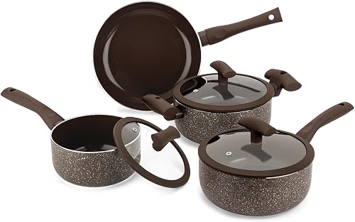 JOGO DE PANELAS HERCULES REVESTIMENTO CERAMICO 4 PEÇAS…