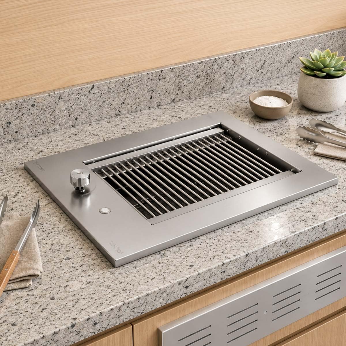 Churrasqueira Grill a Gás Titan Diamond Little, GLP (de embutir)